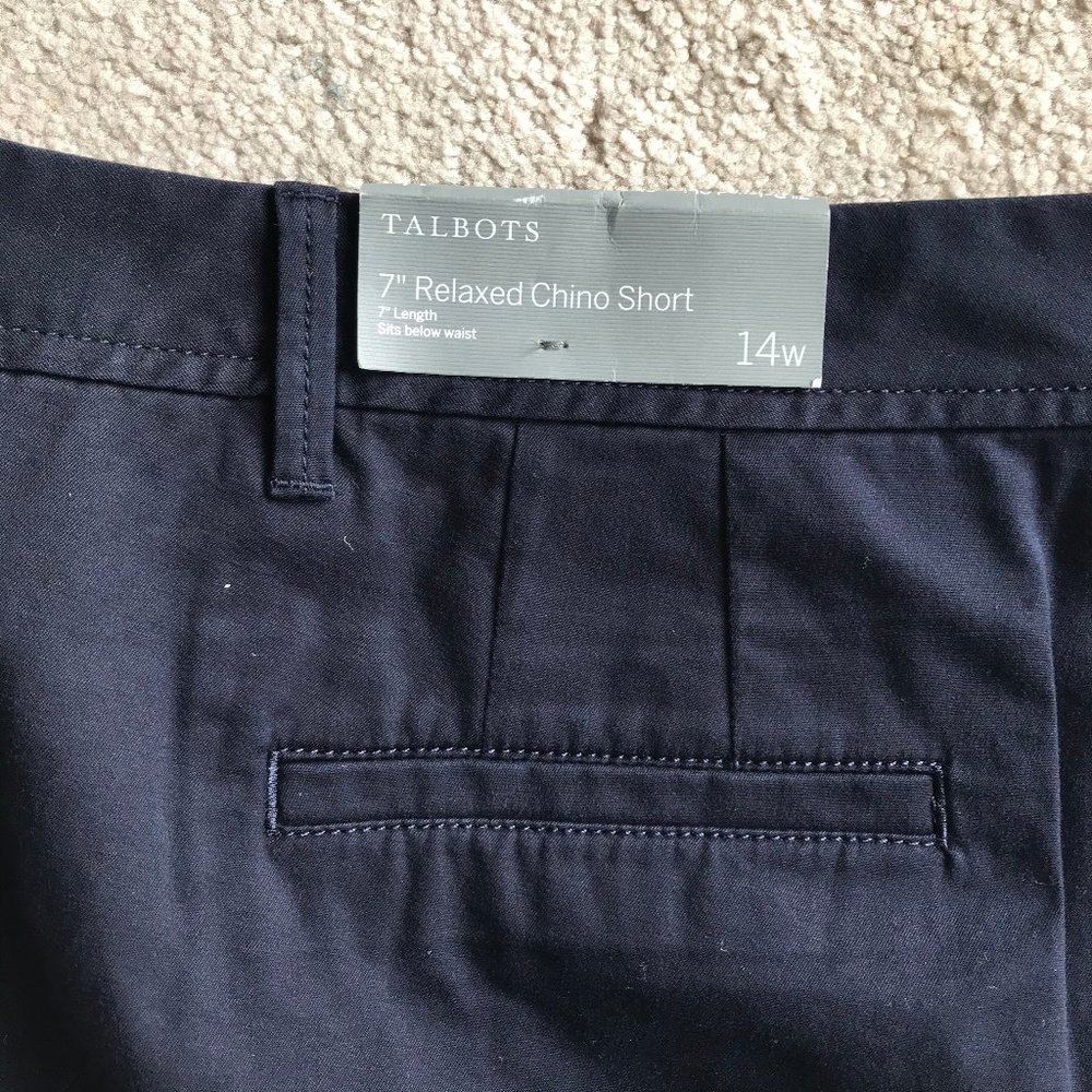 Talbots Relaxed Chio Shorts 14W - Picture 6 of 7